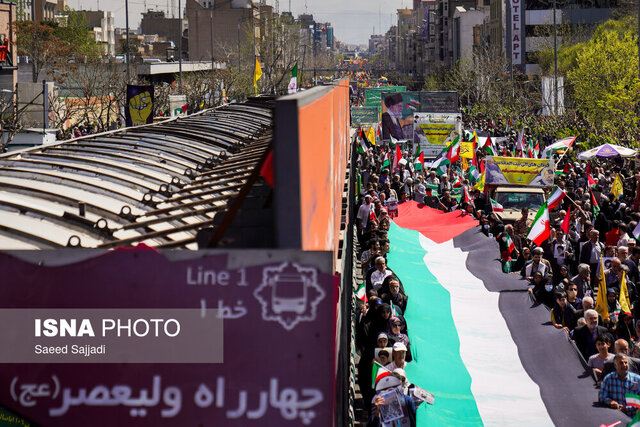 بازتاب راهپیمایی روز قدس در رسانههای خارجی بازتاب راهپیمایی روز قدس در رسانههای خارجی