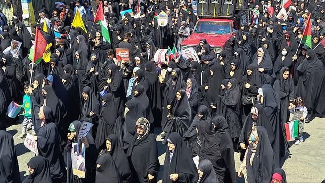 مظلومیت غزه درجهان اسلام مشخص شد/ خروش مردم جنوب شرق در روز قدس