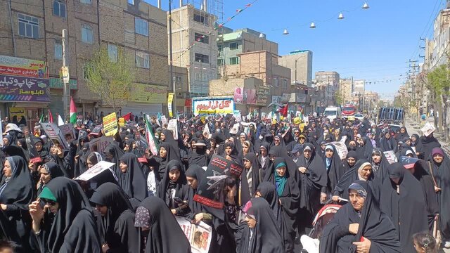 مردم غرب استان تهران راهپیمایی روز قدس را باشکوه تر از همیشه برگزار کردند