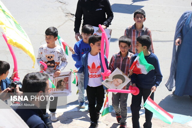 راهپیمایی پرشور روز جهانی قدس در مهریز