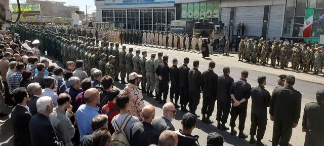 تشییع پیکر شهید روزبهانی در بروجرد آغاز شد