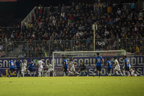 دیدار تیم های فوتبال نساجی مازندران و ملوان بندر انزلی