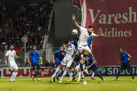 دیدار تیم های فوتبال نساجی مازندران و ملوان بندر انزلی