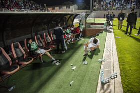 نیمکت ذخیره تیم فوتبال نساجی مازندران