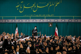 دیدار دانشجویان با رهبر معظم انقلاب