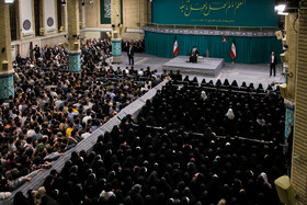 دیدار دانشجویان با رهبر معظم انقلاب