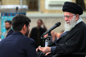 دیدار دانشجویان با رهبر معظم انقلاب