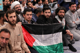 دیدار دانشجویان با رهبر معظم انقلاب