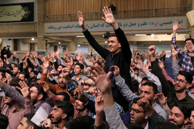 دیدار دانشجویان با رهبر معظم انقلاب