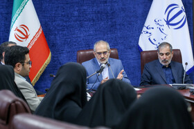 نشست خبری سید محمد حسینی معاون پارلمانی رئیس جمهور