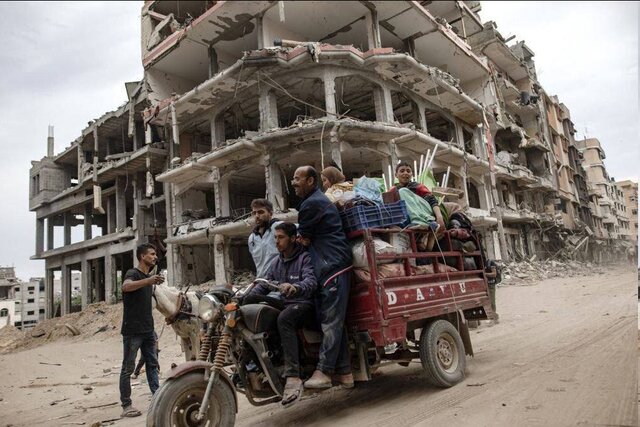 وضعیت «غیرقابل تشخیص» خانیونس؛ خانههای دیروز، ویرانههای امروز