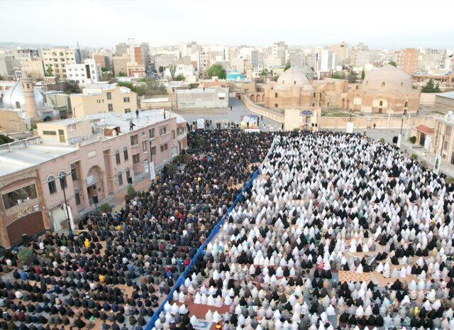 نماز عید سعید فطر در مصلی اردبیل اقامه می‌شود