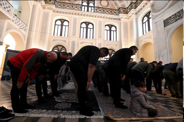 نماز عید فطر در سراسر جهان به روایت تصویر