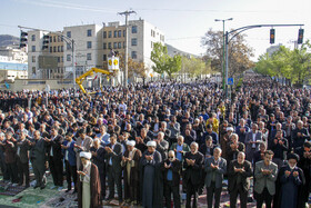 اقامه نماز عید سعید فطر در شهرکرد