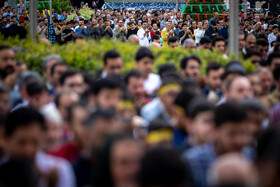 اقامه نماز عید سعید فطر به امامت رهبر انقلاب در مصلی تهران