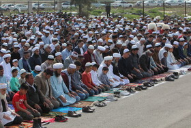 در مسیر نماز عید سعید فطر ـ بندر ترکمن