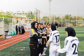 دیدار تیم های فوتبال بانوان سپاهان و پیکان