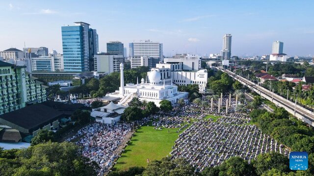 نماز عید فطر در سراسر جهان به روابت تصویر