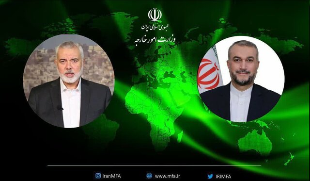 پیام تسلیت «امیرعبداللهیان» به «هنیه» پیام تسلیت «امیرعبداللهیان» به «هنیه»