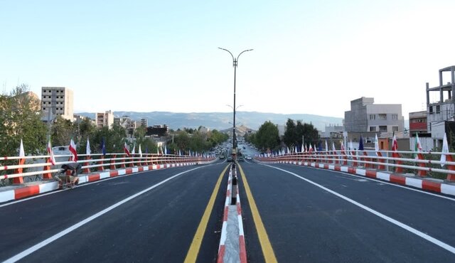 تقاطع غیرهمسطح شهدای جاویدالاثر خرمآباد افتتاح شد تقاطع غیرهمسطح شهدای جاویدالاثر خرمآباد افتتاح شد