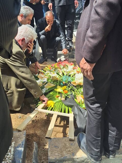 بدرقه مجید فروغی در میان بهت و اشکهایی بیپایان