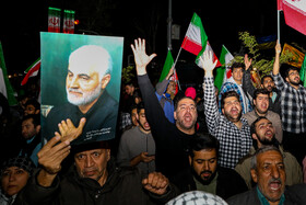 اجتماع مردم تهران در حمایت از عملیات سپاه علیه رژیم صهیونیستی