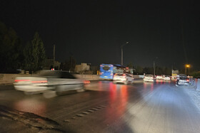 ترافیک نیمه‌سنگین در آزادراه تهران - قم / تردد پرحجم در محورهای منتهی به شمال