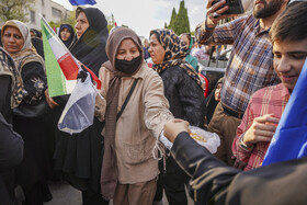 اجتماع مردم شیراز در حمایت از عملیات سپاه علیه رژیم صهیونیستی
