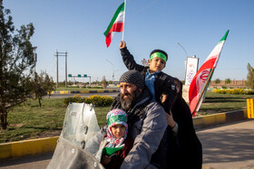 راهپیمایی خودرویی در حمایت از حمله سپاه به رژیم صهیونیستی - قم