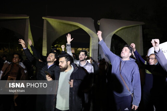 تجمع در تهران شادی لبنانیها از پاسخ ایران به رژیم صهیونیستی