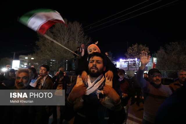 حمایت همدانیها از حملات پهپادی و موشکی ایران علیه رژیم صهیونیستی