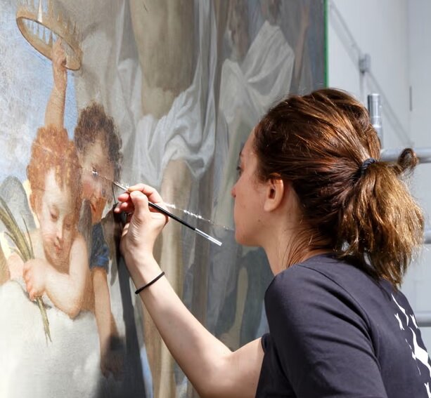 نمایش نقاشیهای نجاتیافته از آتش «نوتردام»