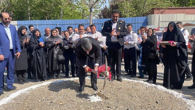 کلنگزنی ایستگاه آتشنشانی محله نواب/ ساختمانهای حاشیه اتوبان نواب هنوز پایانکار ندارند