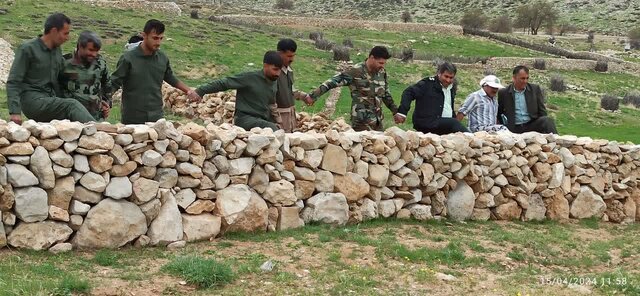 رفع تصرف ۱۳ هکتار از اراضی ملی در شهرستان چرام