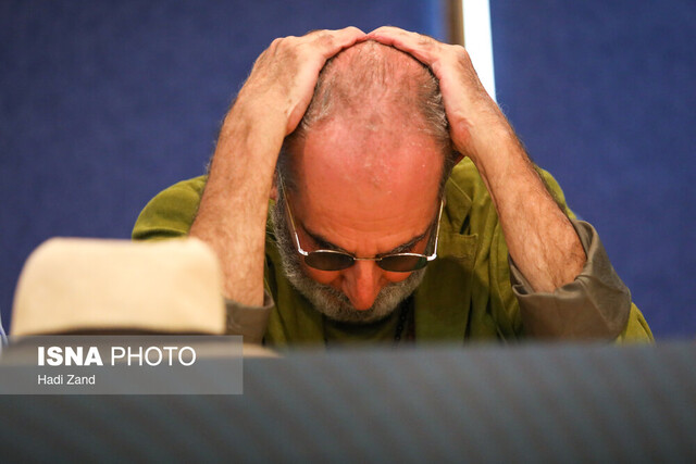 فرهاد آئیش در نشست گالیله «گالیله» ادای دینی به سمندریان است / هشدارهای پزشک فرهاد آئیش به این بازیگر