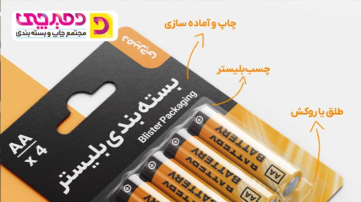 چاپ بستهبندی بلیستر در چاپ دمیرچی