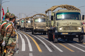 مراسم رژه روز ارتش در زنجان