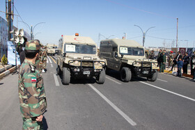 مراسم رژه روز ارتش در زنجان