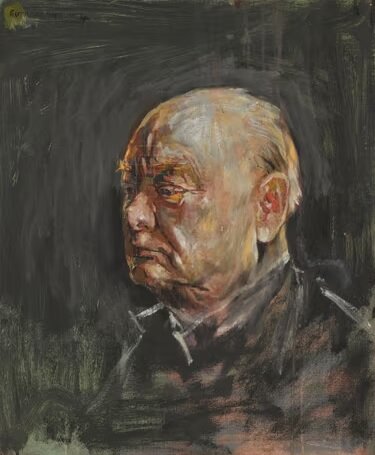 پرتره «چرچیل» چوب حراج میخورد