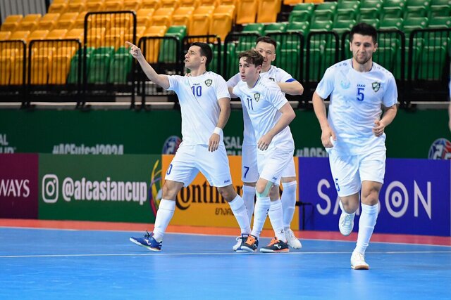 پیروزی سخت ازبکها در گام نخست جام ملتهای فوتسال آسیا پیروزی سخت ازبکها در گام نخست جام ملتهای فوتسال آسیا