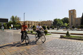 حضور مردم در معابر سطح شهر اصفهان