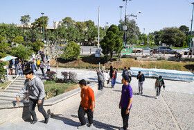 حضور مردم در معابر سطح شهر اصفهان