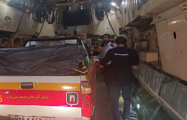 اعزام تیمی از آتشنشانان تهرانی برای امدادرسانی در سیل چابهار