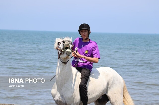 اولین دوره مسابقات اسبدوانی گیلان برگزار شد