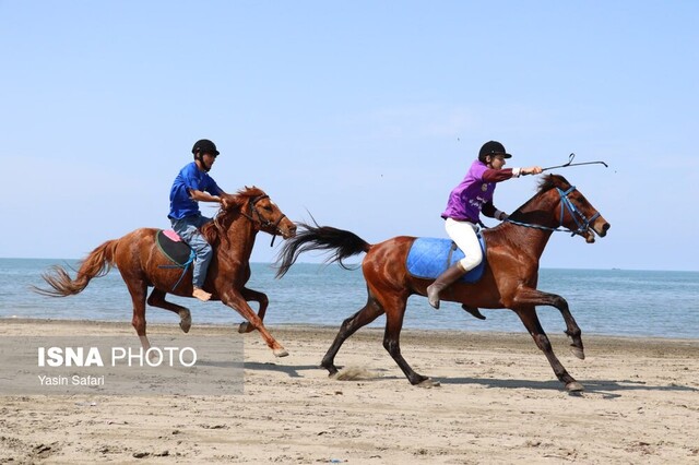 اولین دوره مسابقات اسبدوانی گیلان برگزار شد