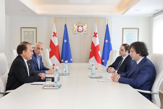 تاکید نخست وزیر گرجستان بر توسعه همکاریها با ایران تاکید نخست وزیر گرجستان بر توسعه همکاریها با ایران