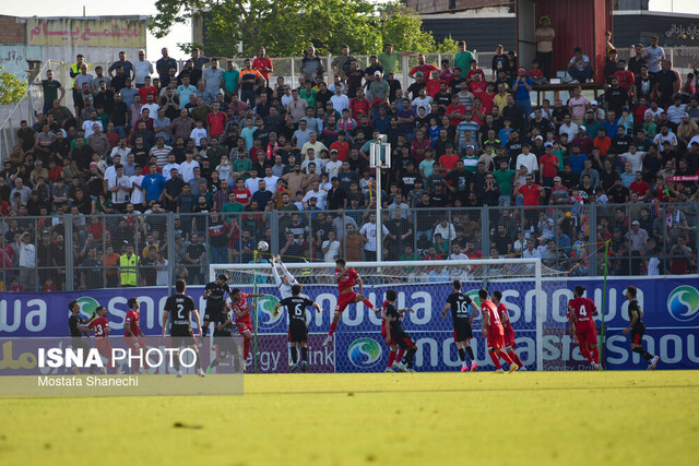عکس آرشیوی ورزشگاه وطنی قائمشهر یکصدا علیه نساجی/ گل گهر به نیمه نهایی صعود کرد