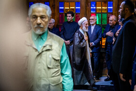 حجتالاسلام کاظم صدیقی، امام جمعه موقت تهران در مراسم ختم مرحوم پرویز داوودی