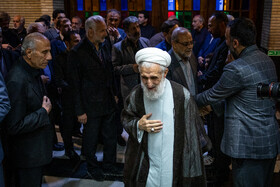 حجتالاسلام کاظم صدیقی، امام جمعه موقت تهران در مراسم ختم مرحوم پرویز داوودی