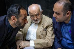 احمد توکلی، عضو مجمع تشخیص مصلحت نظام در مراسم ختم مرحوم پرویز داوودی